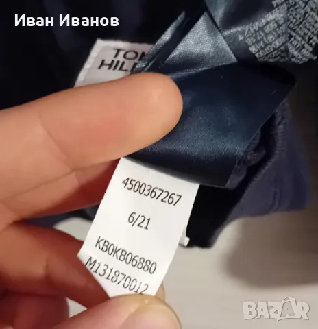 Оригинална фланелка Tommy Hilfiger, снимка 4 - Блузи - 49356173