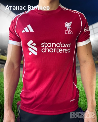 Футболна Тениска на Ливърпул / Liverpool - сезон 25/26 / Adidas 39.99 лв., снимка 4 - Тениски - 52295145
