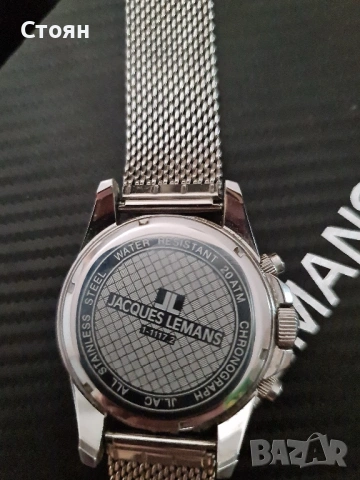 Часовник Jacques Lemans , снимка 3 - Мъжки - 54061015