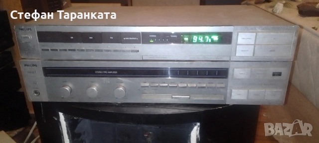 предусилвател със радио тунер Phillips 
