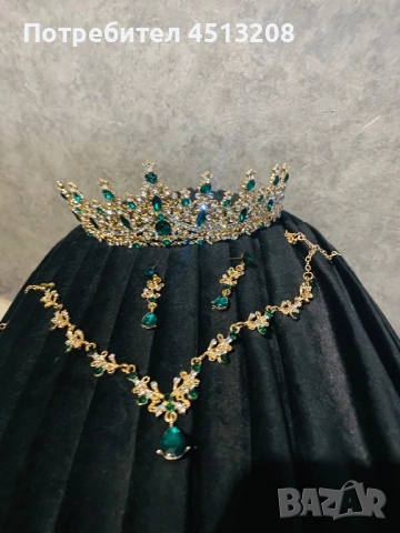 Булчинска тиара, снимка 12 - Сватбени аксесоари - 52578903