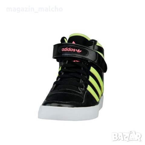 ДАМСКИ ПЛАТФОРМИ – ADIDAS FORUM UP; размери: 36 и 37, снимка 2 - Пантофи - 31353459