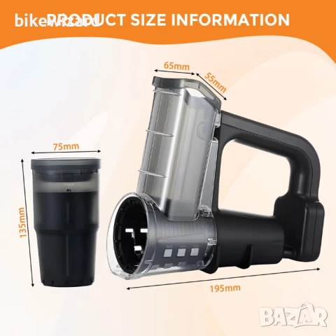 Електрическо ренде с презареждаща батерия  с 3 накрайника НОВА, снимка 3 - Други - 53880061