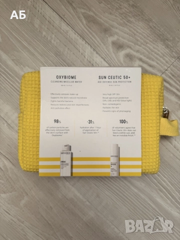 Dermaceutic Sun Care Duo – мицеларна вода 100 мл + H Defense Sun Protection 50 мл + несесер, снимка 2 - Козметика за лице - 56184010