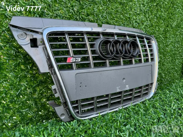 Оригинална S3 Facelift решетка Audi A3/S3 8P (Ауди А3/С3 8П Фейслифт), снимка 3 - Аксесоари и консумативи - 49276279