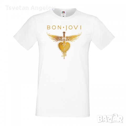 Разпродажба! Мъжка тениска BON JOVI 3