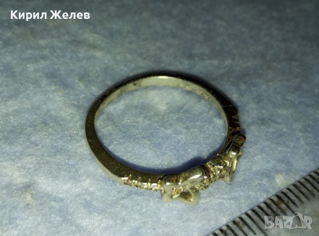 ПРЕКРАСЕН НЕЖЕН СРЕБЪРЕН ФЕШЪН АРТ ПРЪСТЕН СРЕБРО 925 ПРОБА 40245, снимка 11 - Пръстени - 42452980