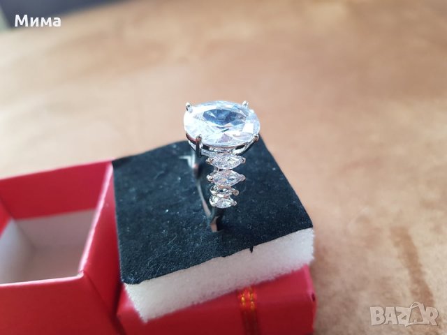 Дамски пръстен със сребърно, снимка 3 - Пръстени - 13577789