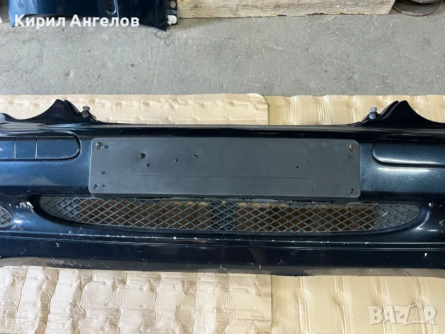 Предна броня за Mercedes C-class W203 преди фейс (цвят 189), снимка 5 - Части - 56144335