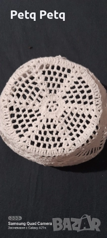 ръчно плетена купа , снимка 3 - Антикварни и старинни предмети - 52392535