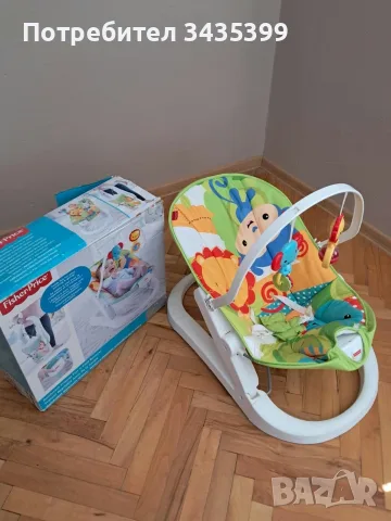 Бебешки шезлонг, снимка 2 - Детски шезлонги - 56395939