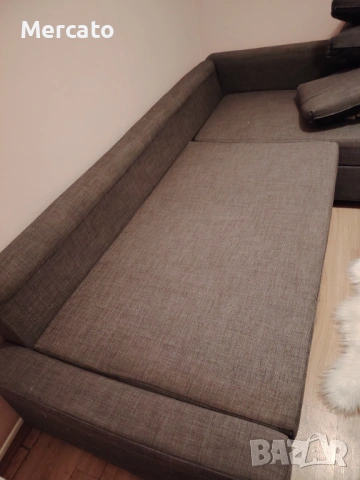 Friheten IKEA ъглов разтегателен диван с ракла от колекцията , снимка 7 - Дивани и мека мебел - 53938444