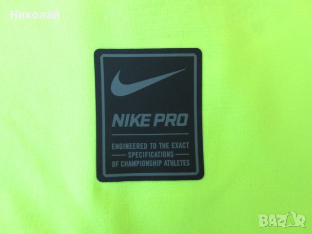 NIKE PRO FITTED SS TOP HIGH, снимка 7 - Тениски - 36933781