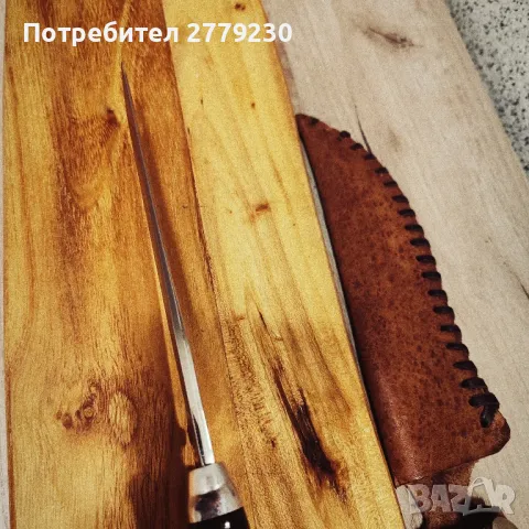 Ловен нож ръчна изработка от П. Неделев!, снимка 17 - Ножове - 49909414