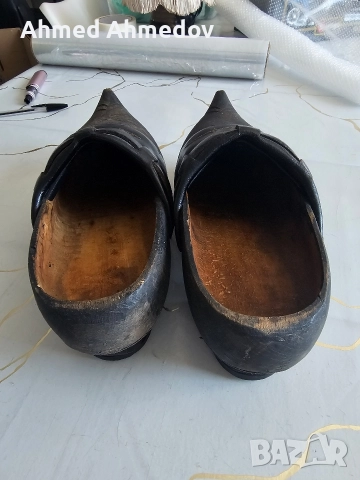 Стари дървени Фламандски обувки. , снимка 2 - Нумизматика и бонистика - 52881570