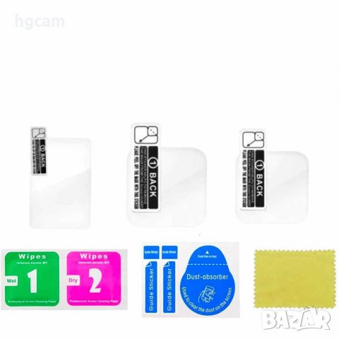 Стъклен протектор GARV™ за GoPro Hero 9/10/11/12 Black, За двата екрана и обектива, снимка 5 - Чанти, стативи, аксесоари - 30191350