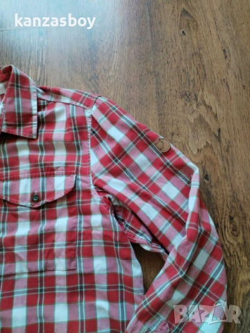 Fjällräven SINGI FLANNEL SHIRT - страхотна мъжка риза М, снимка 4 - Ризи - 54043421