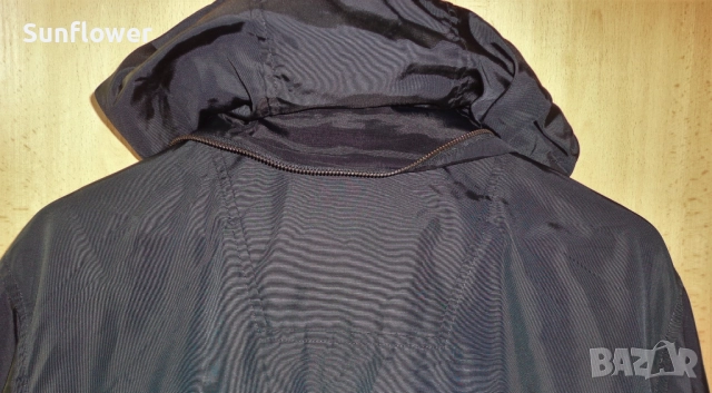 Оригинално мъжко черно дълго яке с качулка Burberry London , снимка 18 - Якета - 51720819