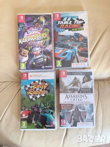 Nintendo Switch игри – отлично състояние