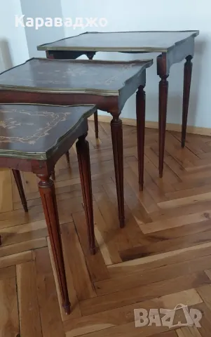 Старинни Масички 3/1, снимка 4 - Маси - 49900080