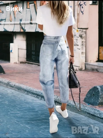 Нови дамски дънки, размер 38 (М), снимка 4 - Дънки - 51152150