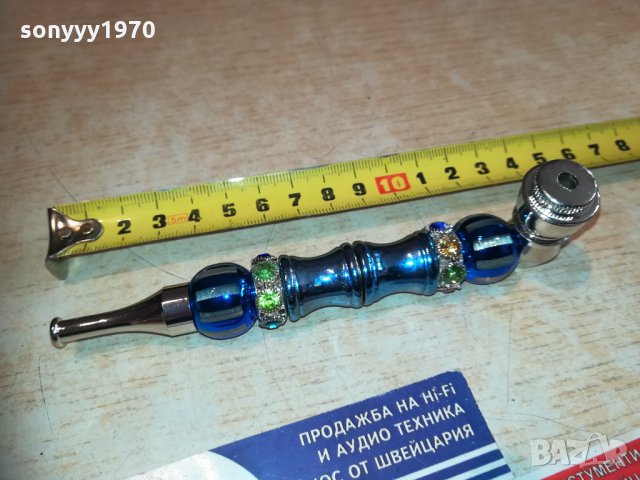 лула стъкло/метал 1112201856, снимка 6 - Колекции - 31090248