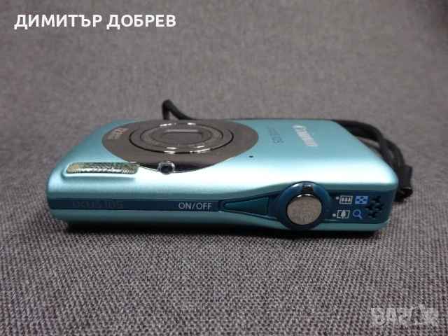 ЦИФРОВ ФОТОАПАРАТ CANON IXUS 105 12,1MP DIGITAL CAMERA, снимка 7 - Фотоапарати - 53946579