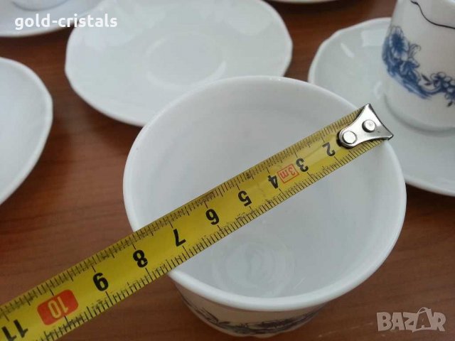 френски аркопал чаши за чай, снимка 6 - Антикварни и старинни предмети - 31644653