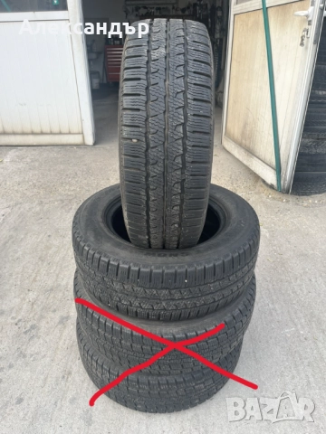 2 броя зимни гуми за бус - 215/65/15 С - Максис, снимка 2 - Гуми и джанти - 52223460