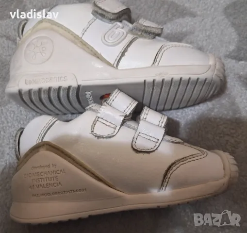 Обувки за Прохождане Biomecanics номер 18 почти не са носени нямат и 2 км :), снимка 3 - Бебешки обувки - 49548816