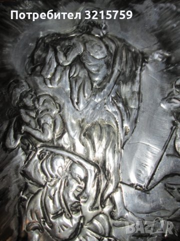 Авторски метален барелеф Херакъл, снимка 9 - Пана - 38550310