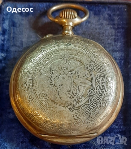 Старинен Швейцарски джобен часовник, снимка 8 - Антикварни и старинни предмети - 54078217