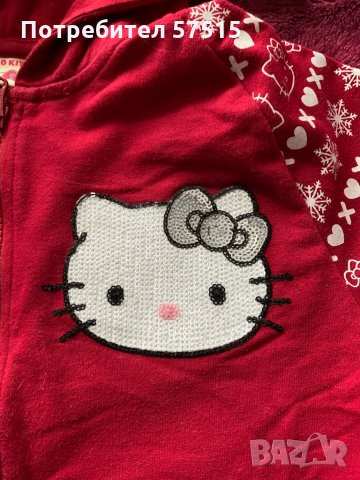 Hello Kitty Onesie-пижама , снимка 2 - Детски пижами - 30781643