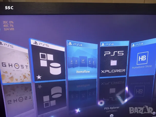 PS5 хакнат 8.00, снимка 6 - PlayStation конзоли - 56087669