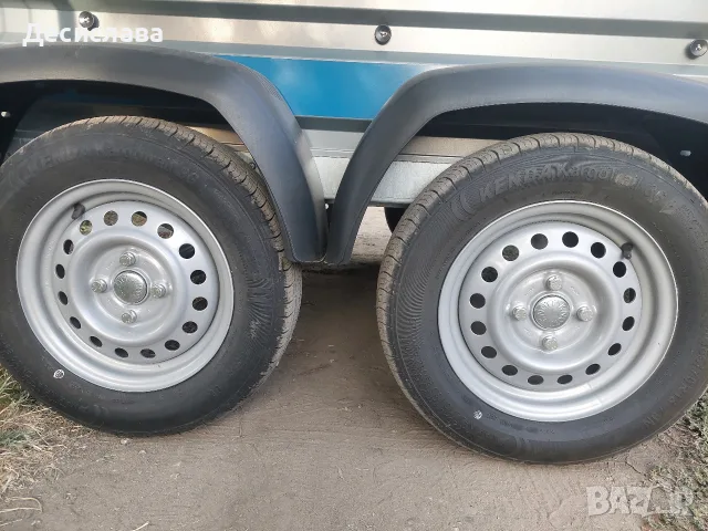 Двуосно ремарке 264х150, снимка 4 - Ремаркета - 56180775