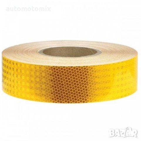 СВЕТЛООТРАЗИТЕЛНО ТИКСО ТИП ПЧЕЛА-ЖЪЛТ 25м.