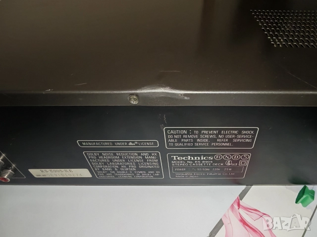 Technics RS-B 905, снимка 13 - Декове - 52724392