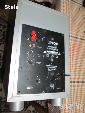 Canton AS 60 CX активен субуфер , снимка 2 - Тонколони - 54101634
