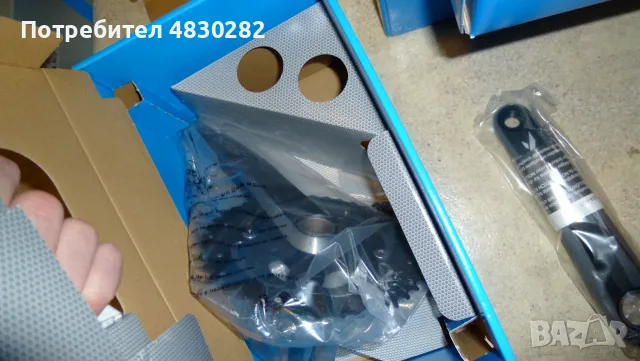 Курбел Две скорости - Crank Double Shimano SLX, снимка 2 - Части за велосипеди - 55742529