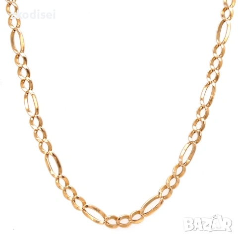 Златен синджир 9,41гр. 69,0см. 14кр. проба:585 модел:38856-1, снимка 2 - Колиета, медальони, синджири - 54229119