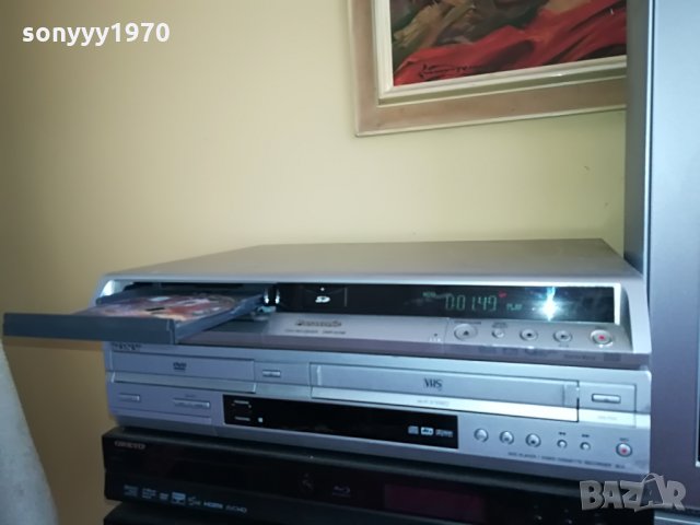 PANASONIC HDD/DVD ВНОС GERMANY 0608211113, снимка 4 - Плейъри, домашно кино, прожектори - 33739003