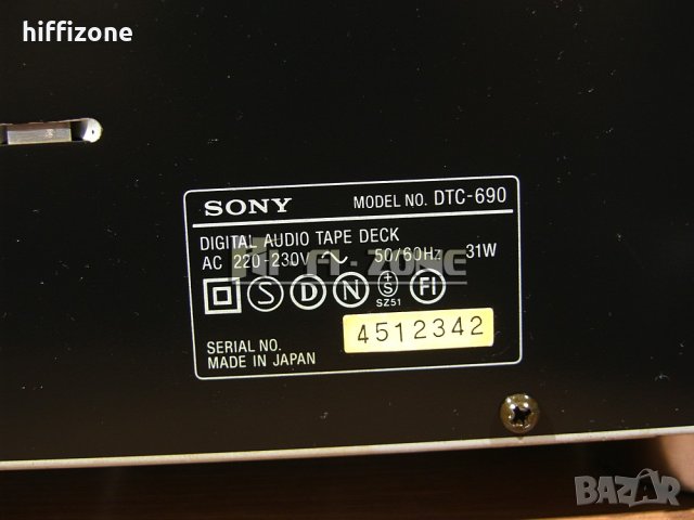  DAT Sony dtc-690 /1  ДЕК , снимка 8 - Декове - 44323477