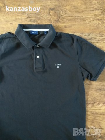gant polo shirt - страхотна мъжка тениска ХЛ, снимка 4 - Тениски - 42145679
