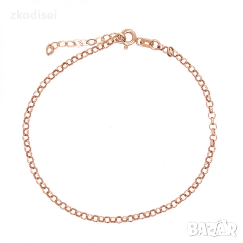 Златна дамска гривна 1,11гр. 19,0см. 14кр. проба:585 модел:34374-3, снимка 1