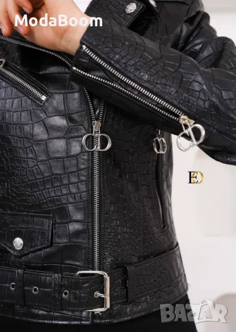 Balmain Кожени дамски якета, снимка 4 - Якета - 48132312