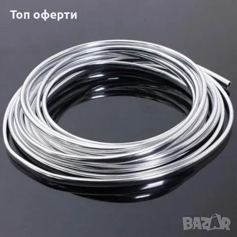 Протектор лайсна за врата-1553 ЧЕРЕН / НИКЕЛ, снимка 6 - Аксесоари и консумативи - 49337815