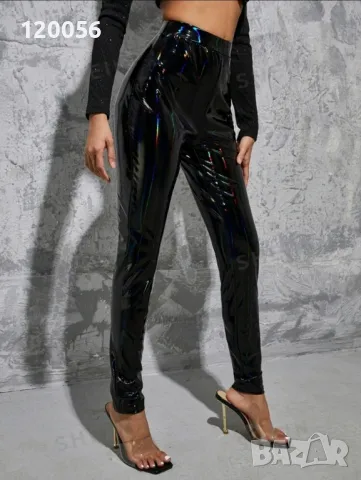 Лъскав панталон/ клин - Нов!, снимка 2 - Панталони - 48083671