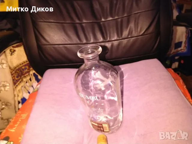 Bumbu rum bottle празна бутилка от ром красива с спец.коркова тапа Пирати Барбадос 750млл, снимка 9 - Колекции - 47463775