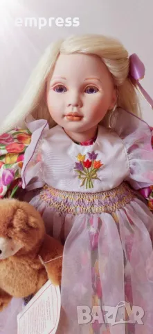 Порцеланова кукла Pauline - Carlote , снимка 7 - Колекции - 50330618
