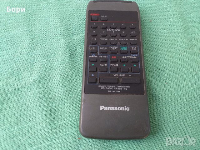 Panasonic CD/RADIO/CASSETTE, снимка 4 - Дистанционни - 29653321